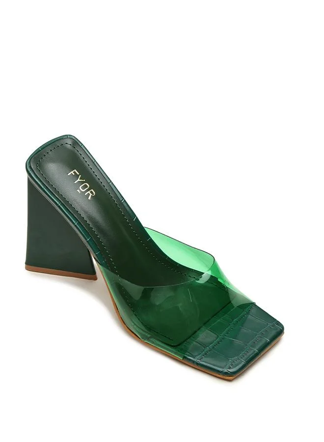 فايور Texture Pyramid Heel Sandal, CMJ 04